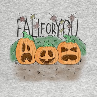 Fall For you Pumpkins T-Shirt